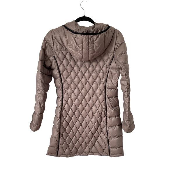 Michael Kors packable down mid length coat small - Picture 3 of 7